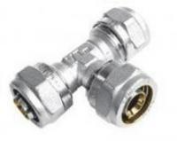 Обжим тройник Valtec D20 х D16 х D16